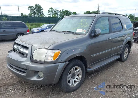 2006 Toyota Sequoia Limited V8 z USA, uszkodzony, nr VIN 5TDBT48A36S260905